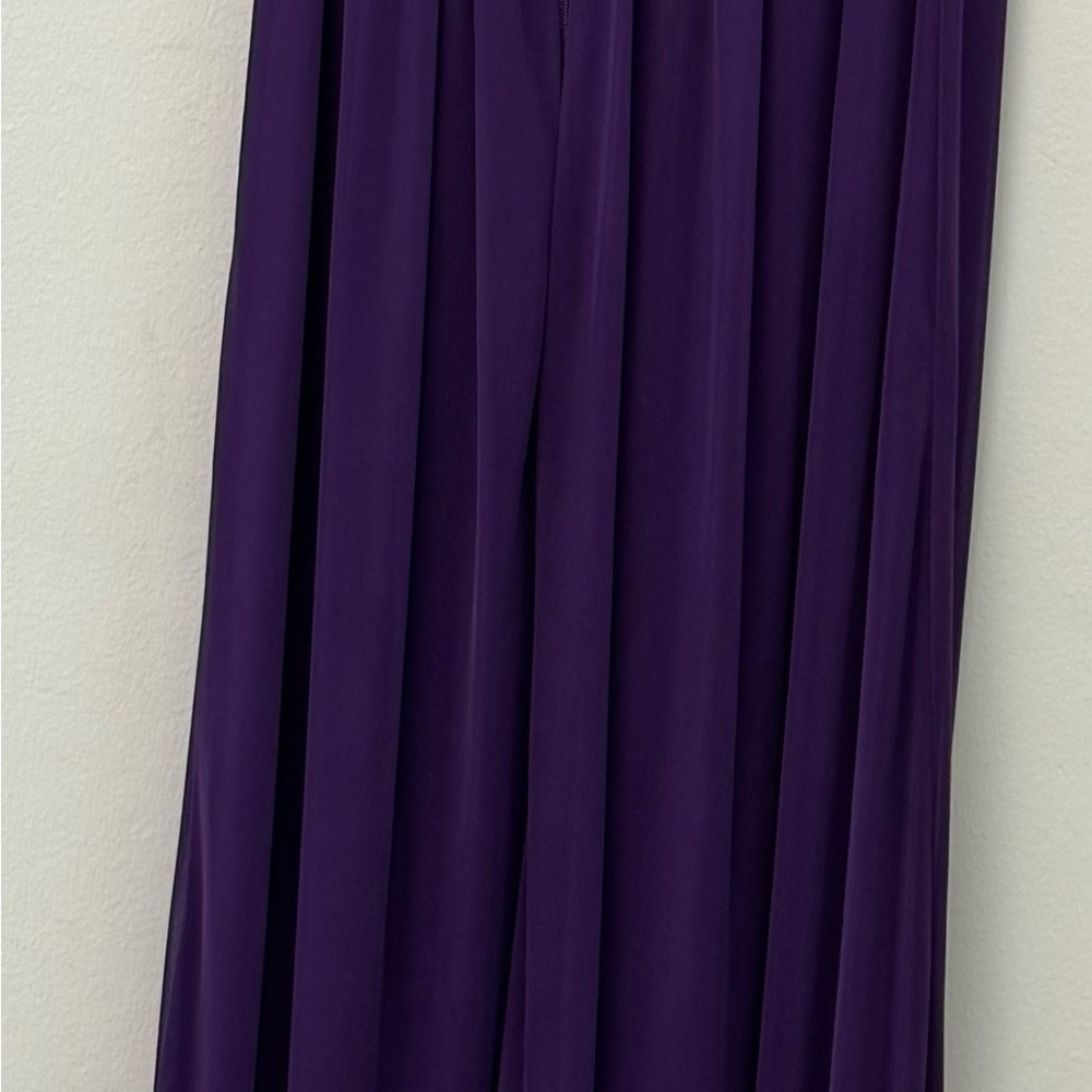 City Triangles Purple One Shoulder Dress - Picture 5 of 6